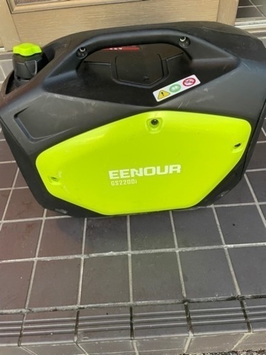 ☆EENOUR インバーター発電機 GS2200i 定格出力1.8kVA