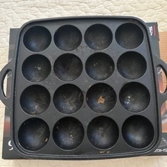 たこ焼き器　イシガキ産業 鉄鋳物 たこ焼き16穴 3965