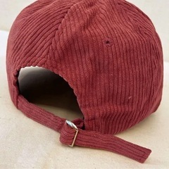 【新品未使用】 コーデュロイ キャップの画像