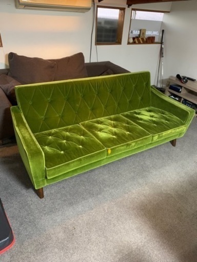 カリモク60 ロビーチェア 3シーター 3人掛けソファ