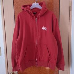 STUSS ジップアップパーカー