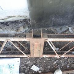 ガレージ、物置小屋作製に　梁　鉄骨　の画像