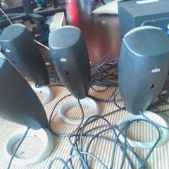 Altec Lansing　５．１ｃｈ　PC用スピーカー　動作確認済みの画像