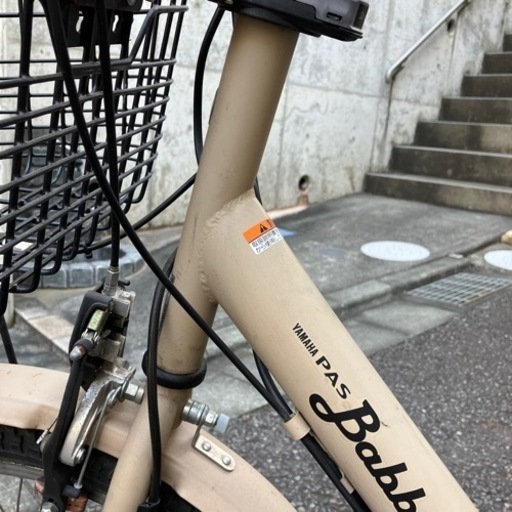 電動自転車　チャイルドシート　YAMAHA PAS Babby