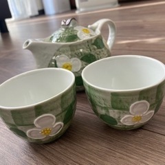 ティーセット✨緑