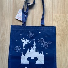 未使用タグ付◇フロリダ ディズニーワールド エコバッグ ショッピングバッグの画像