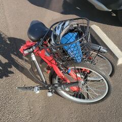 折り畳み自転車　アマゾンで30000円位で買ったものです。の画像