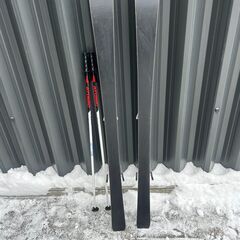 子供用　スキー 140cm　ストック  サロモン アトミック　の画像