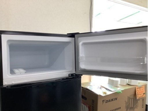 2ドア冷凍冷蔵庫 90L AR-90L02BK SL DB Grand-Line  リサイクルショップ宮崎屋　佐土原店　24.3.9F