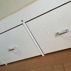 大容量収納 セミダブルベッドの画像