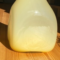 【一点物】ガラス製アンティーク花瓶　フラワーベースの画像