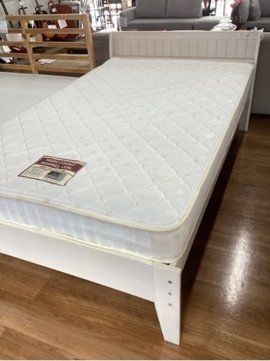 セミダブルベッド【町田市再生家具】　232437