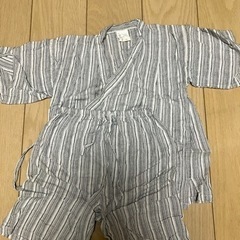 120 縞柄じんべい