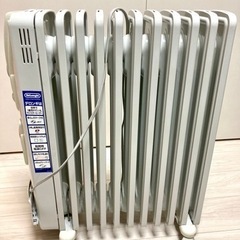 デロンギオイルヒーター R631112EF & 小型セラミックヒーターセットの画像