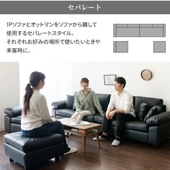 アイリスオーヤマ　ソファ　使用期間半年の画像