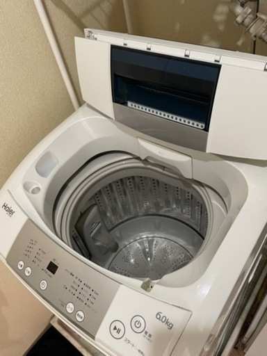【取引成立】洗濯機　ハイアール　Haier  6kg  静岡県静岡市