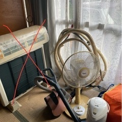 掃除機・扇風機