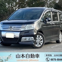 全コミ43.8万円‼️H23 RK5ステップワゴン　スパーダ　両...