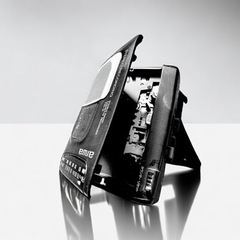 AIWA ポータブルカセットプレーヤー&ラジオ ベルト切れ RADIOはOK 修理前提 ジャンクの画像