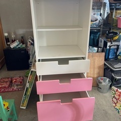 値下げしました🌸IKEA ランドセルも置ける収納の画像