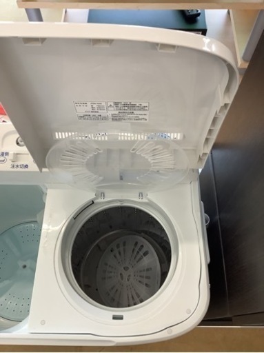 人気商品‼️ アクア　2槽式洗濯機 ホワイト AQW-N50-W [洗濯5.0kg /乾燥機能無 /上開き] リサイクルショップ宮崎屋　佐土原店　24.1.7F
