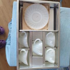 ゴールデンシェル　コーヒーカップ　5個　アンティーク　希少カップの画像