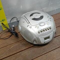 0107-064 オーム電機 cdラジカセ ※CD聴けません