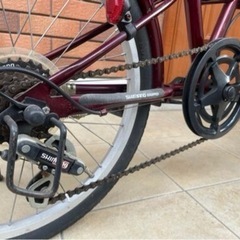 折りたたみ自転車  20インチ  鍵付き  ライト付き  整備済み  近場なら配送しますの画像