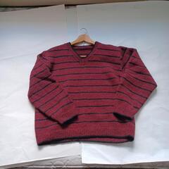 セーター　未使用品　手編みの画像