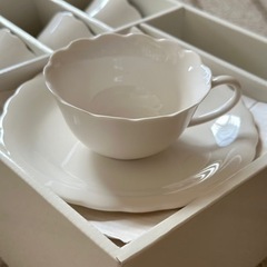 ティーカップセット 5人分の画像