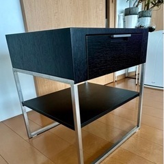 20%お値下げ　【Actus】ベッドサイドテーブル　5000円→4000円の画像