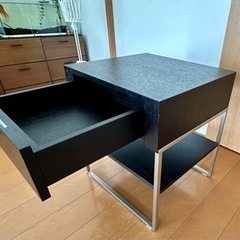 20%お値下げ　【Actus】ベッドサイドテーブル　5000円→4000円の画像