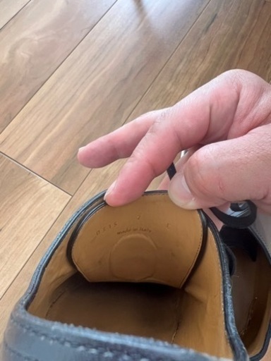 美品！JOHN LOBBレザースニーカー