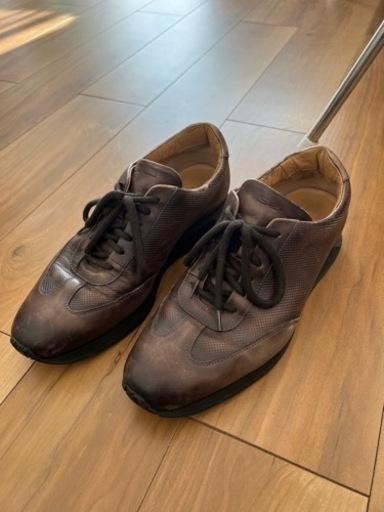 サントーニ　Santoni レザーシューズ