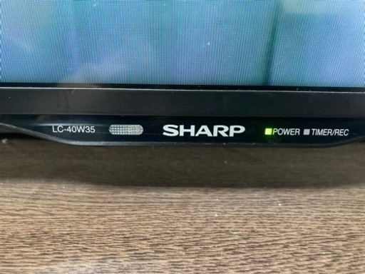 SHARP 液晶テレビ　lc-40w35