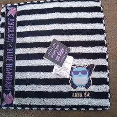新品☆ANNA SUI・日本製抗菌ハンカチ・日本製コットンハンカチの3枚セットの画像