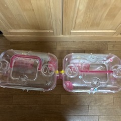 ルックルックファーチュンミニピンクハムスターケージの画像