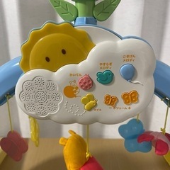 【美品】プーメリー　くまのプーさん えらべる回転 6WAYジムにへんしんメリーの画像