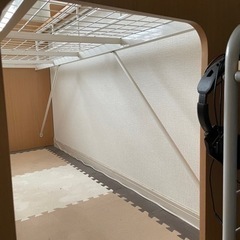 【引取限定】ニトリ システムベット(ベットのみ。机、棚、タンスなし)の画像