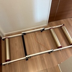 サイクルトレーナー ３本ローラー 室内 固定ローラー エアロバイク 自転車の画像