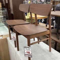 KA-24【新入荷 リサイクル品】無印良品 ラウンドチェア ウォールナット