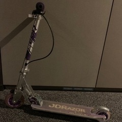 2輪キックボード  JDRAZOR パープルの画像