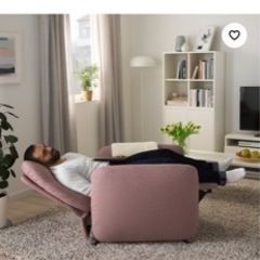 IKEA_ひとり用リクライニングソファの画像