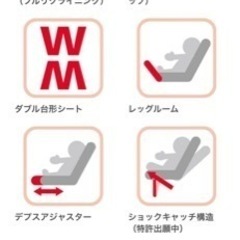 アップリカチャイルドシートの画像