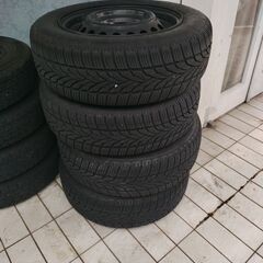 175/65 R14 スタッドレスタイヤ&ホイール4本セット