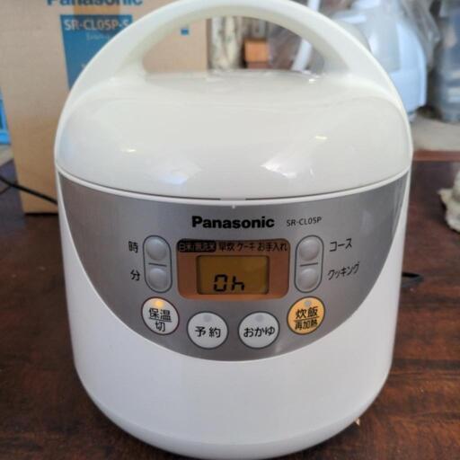 【取引中】パナソニック　炊飯器　0.54L