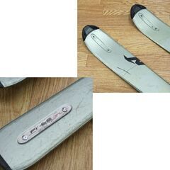 149cm スキー2点セット ノルディカ FREE TEN TITANIUM ビンディング ロシニョール POWER100 ジュニア レース NORDICA スキー板 札幌市 清田区 平岡の画像