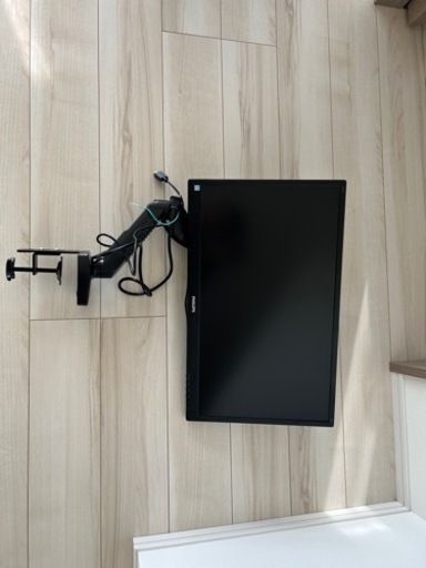 【モニターアーム／ケーブル付】PCモニター