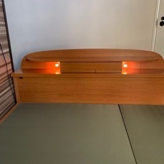 ダブルベット収納付き（フレームのみマットは条件付きであります）の画像