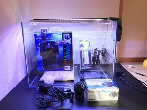 【決まりました】60cmワイド水槽セット